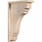 Ekena Millwork Pescadero Smooth Corbel w/Backplate, Douglas Fir, 5 1/2"W x 14"D x 22"H COR06X14X22PEC01SDF - alternate 1